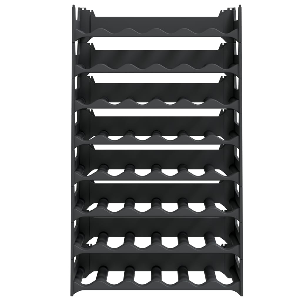 Vinstativ for 48 flasker PP stablebar vidaXL