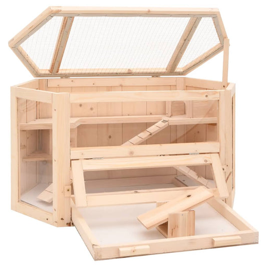 Hamsterbur 80x40x43 cm heltre gran