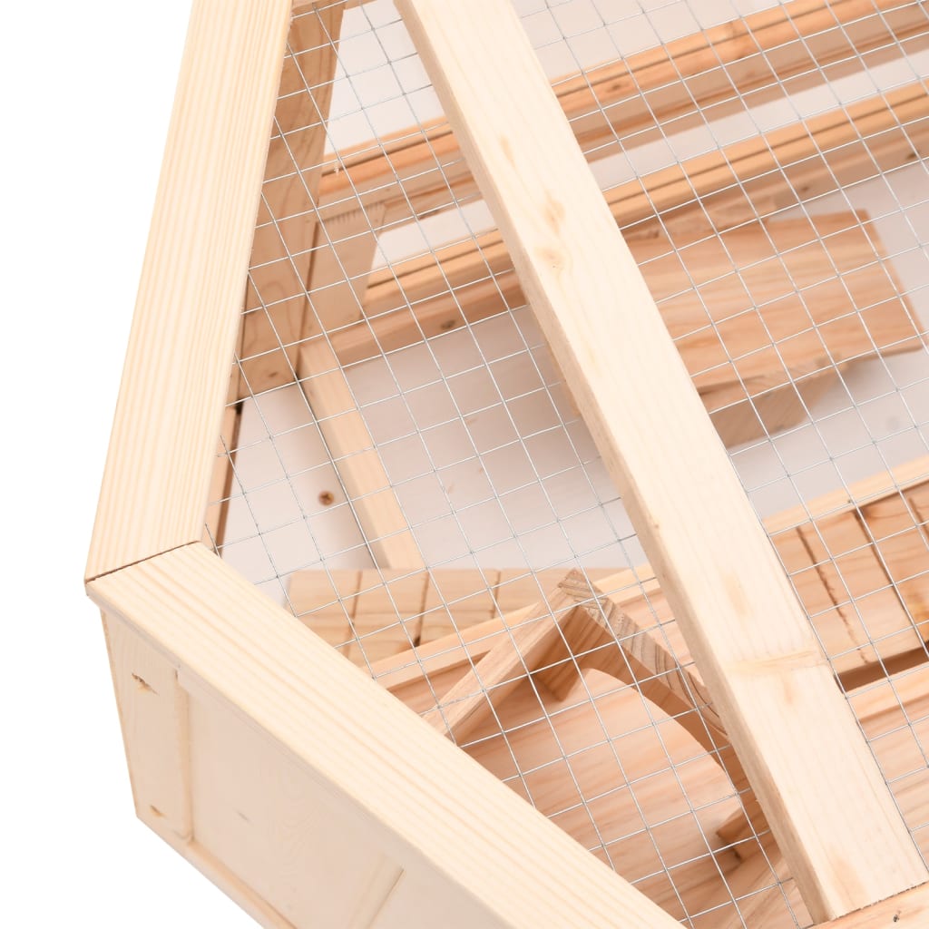 Hamsterbur 80x40x43 cm heltre gran