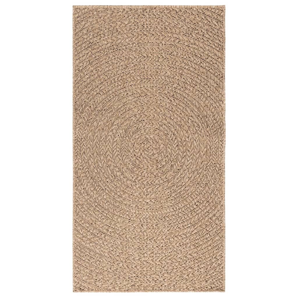 Teppe ZIZUR 80x150 cm jute-utseende innendørs og utendørs