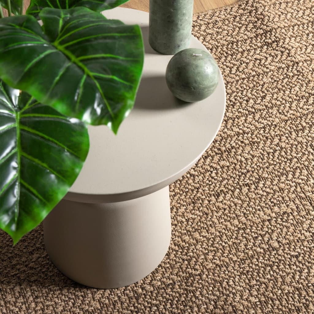 Teppe ZIZUR 120x170 cm jute-utseende innendørs og utendørs