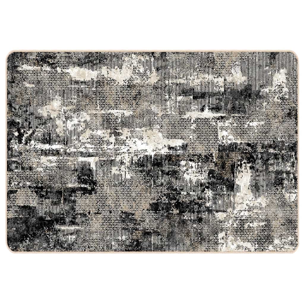 Teppe vaskbart flerfarget 160x230 cm