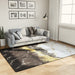 Teppe vaskbart flerfarget 160x230 cm