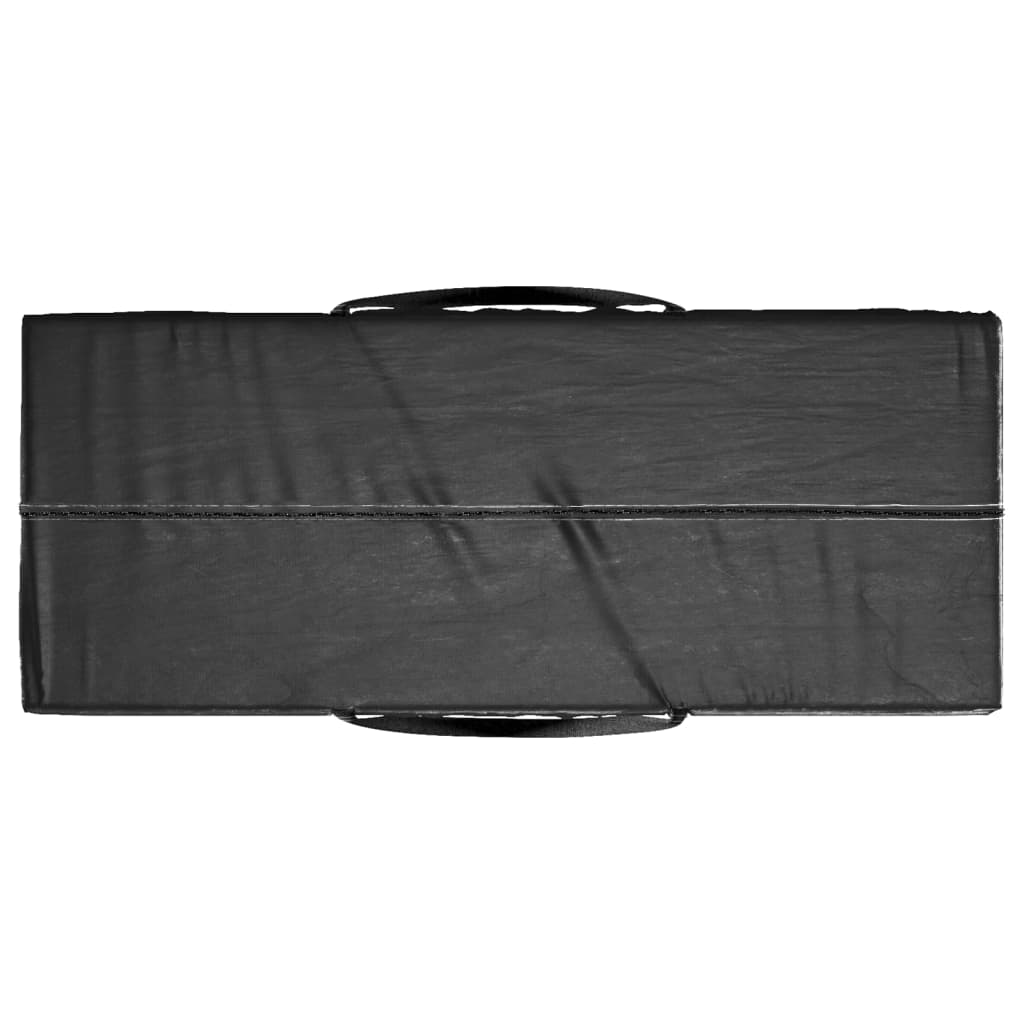 Oppbevaringspose for juletre svart 135x40x55 cm polyetylen vidaXL