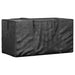 Oppbevaringspose for juletre svart 150x75x75 cm polyetylen vidaXL