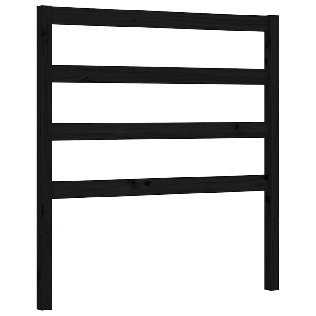 Sengeramme med hodegavl svart small single heltre