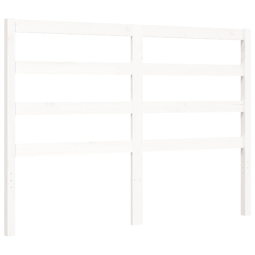 Sengeramme med hodegavl hvit small double heltre