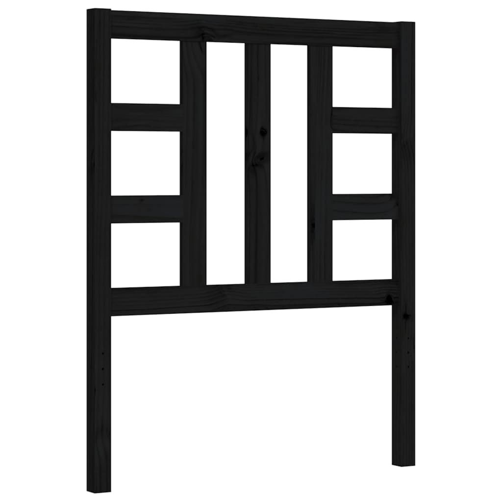 Sengeramme med hodegavl svart small single heltre