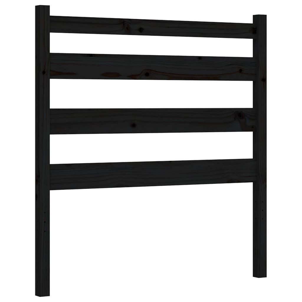 Sengeramme med hodegavl svart small single heltre