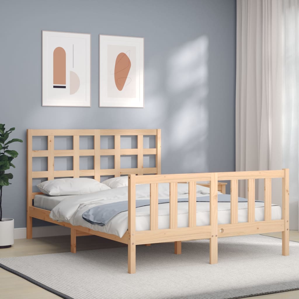 Sengeramme med hodegavl small double heltre