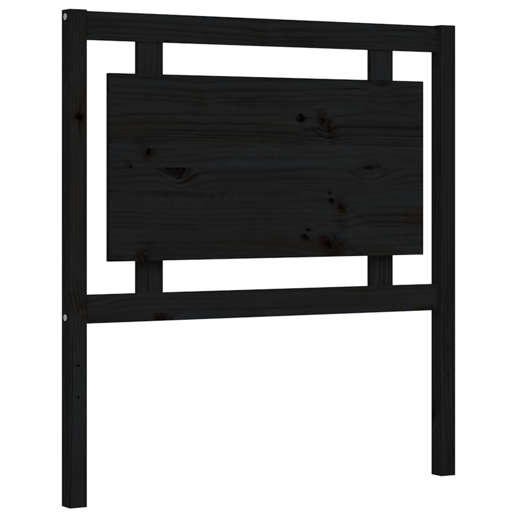 Sengeramme med hodegavl svart small single heltre