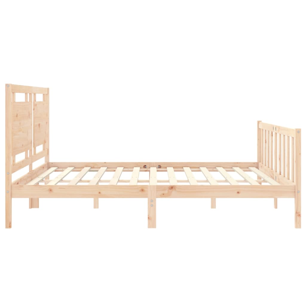 Sengeramme med hodegavl 180x200 cm heltre