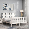 Sengeramme med hodegavl hvit small double heltre