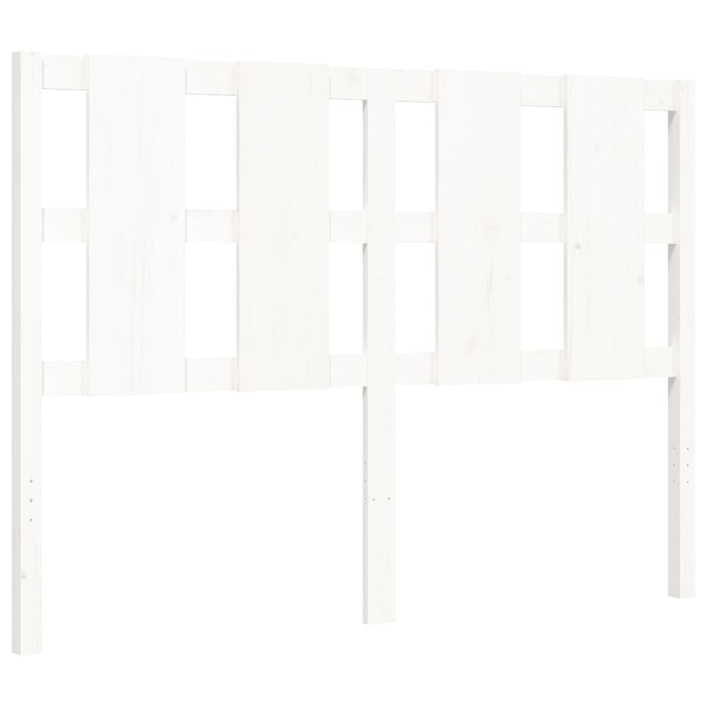Sengeramme med hodegavl hvit small double heltre