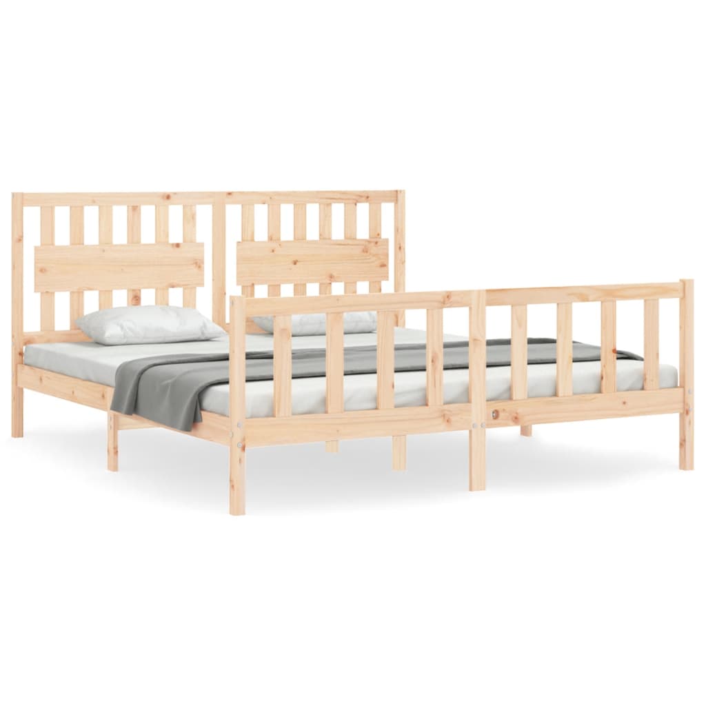 Sengeramme med hodegavl Super King heltre