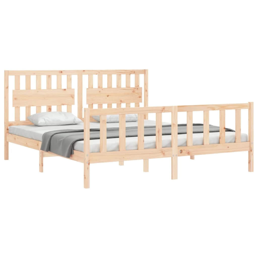 Sengeramme med hodegavl Super King heltre