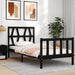 Sengeramme med hodegavl svart small single heltre