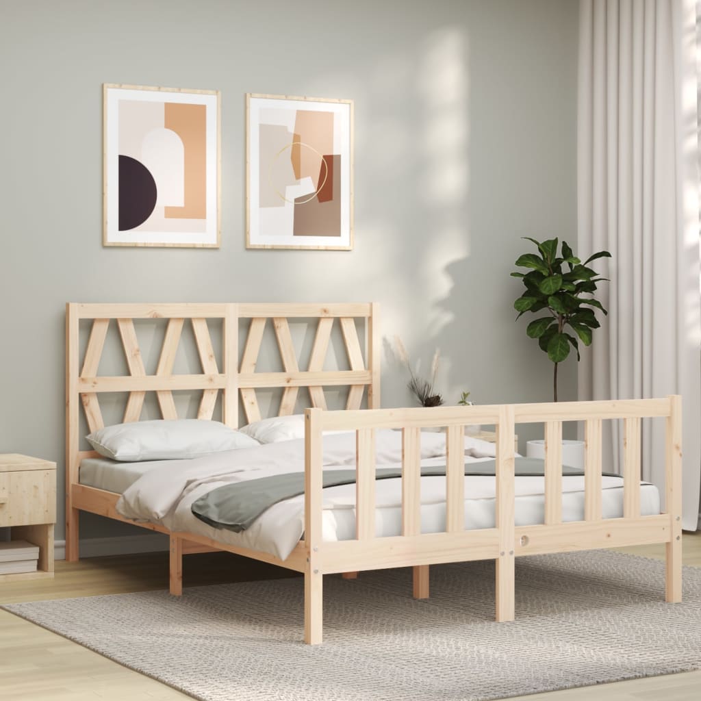 Sengeramme med hodegavl small double heltre