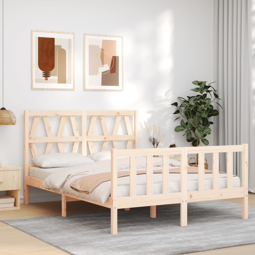 Sengeramme med hodegavl small double heltre