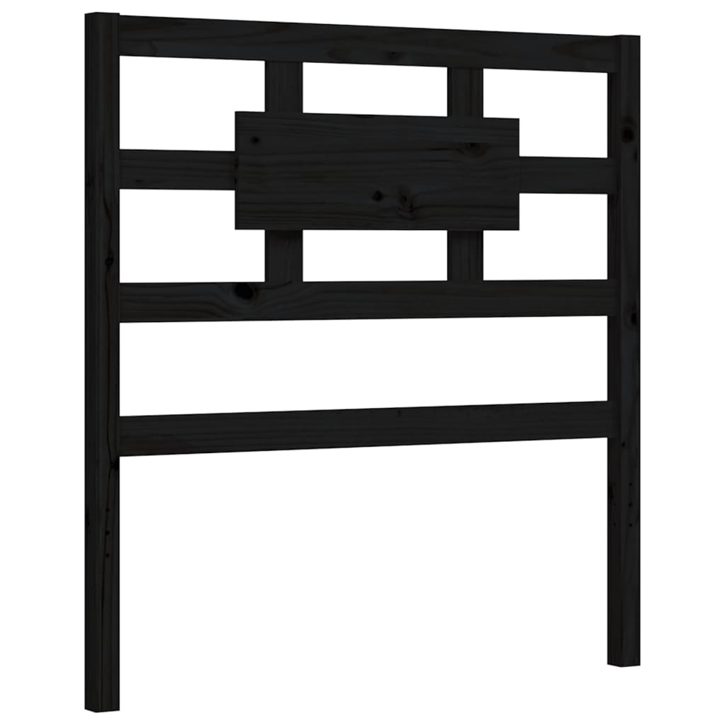 Sengeramme med hodegavl svart small single heltre