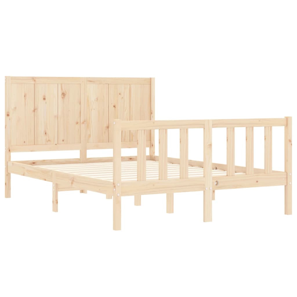 Sengeramme med hodegavl small double heltre