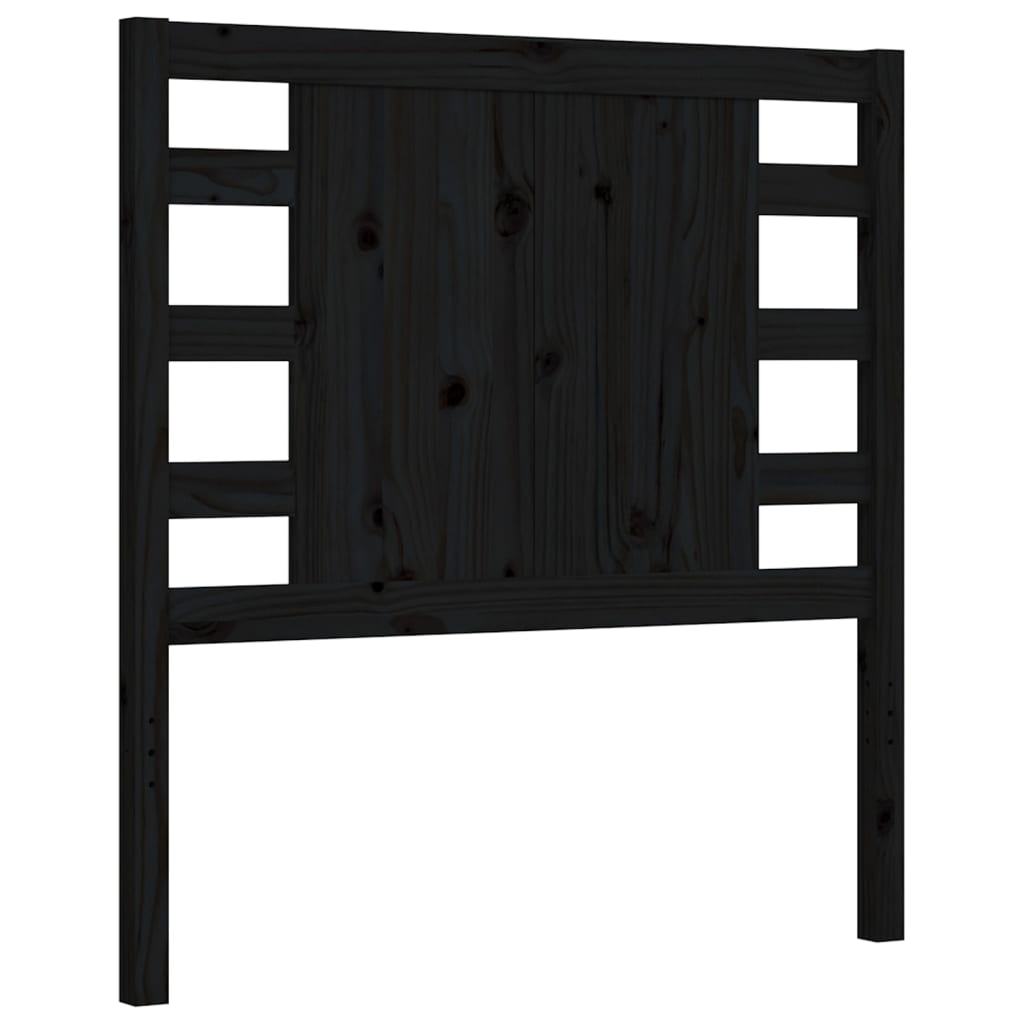 Sengeramme med hodegavl svart small single heltre