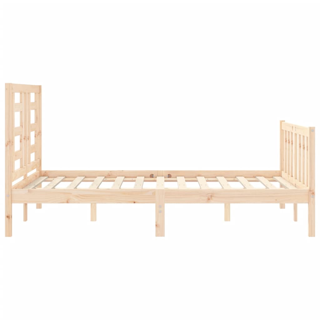 Sengeramme uten madrass 140x200 cm heltre furu