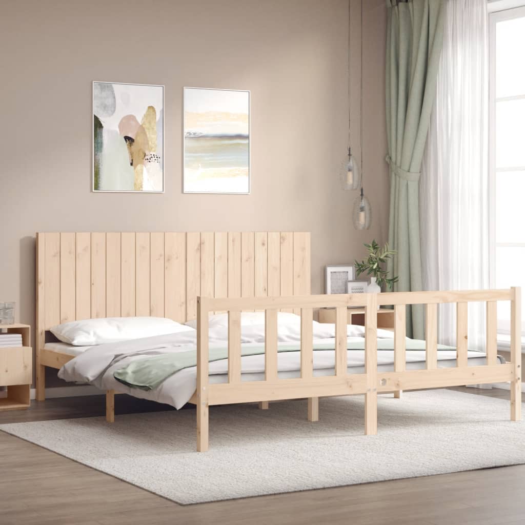 Sengeramme med hodegavl Super King heltre