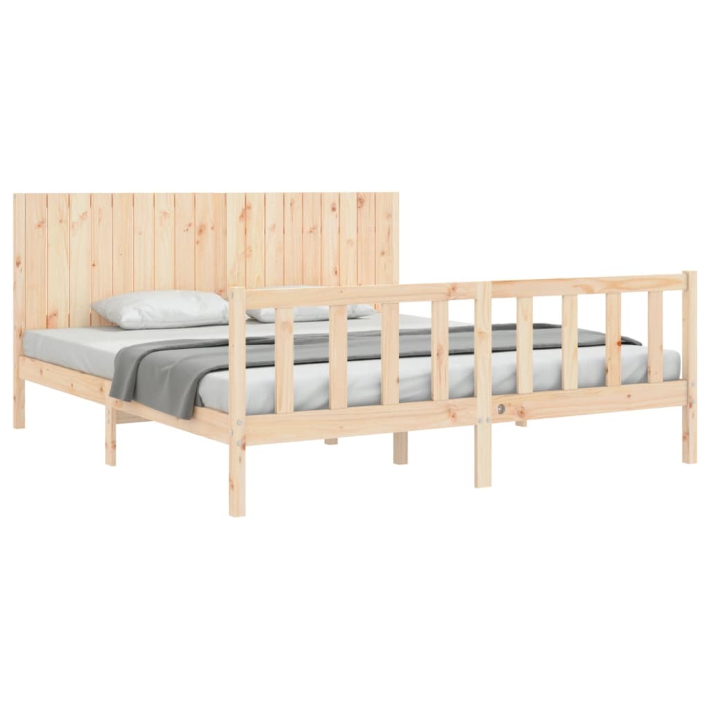 Sengeramme med hodegavl Super King heltre