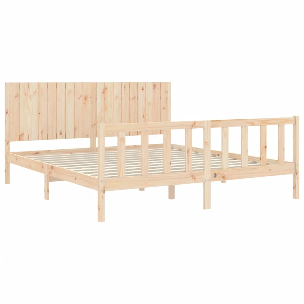 Sengeramme med hodegavl Super King heltre