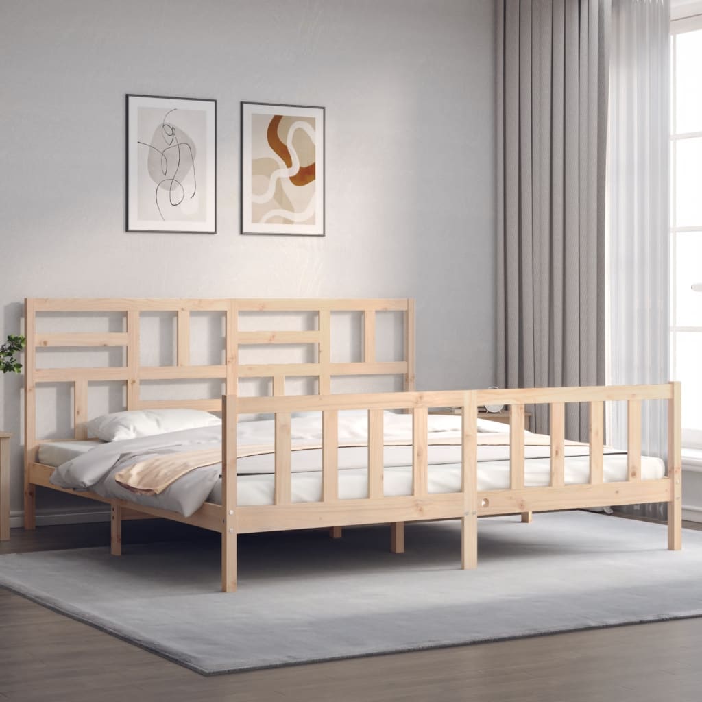 Sengeramme med hodegavl Super King heltre