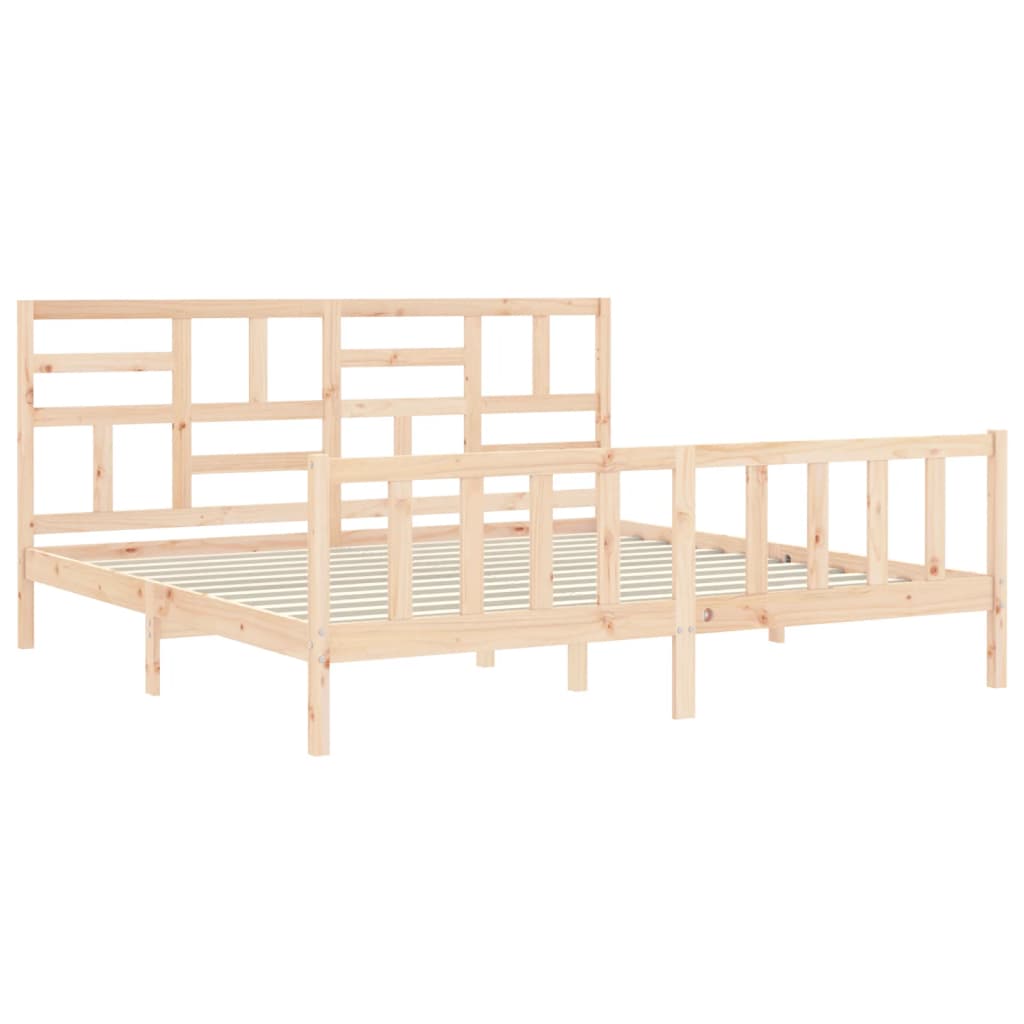 Sengeramme med hodegavl Super King heltre