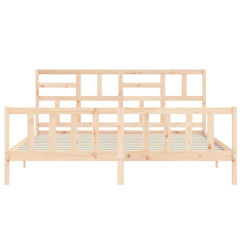 Sengeramme med hodegavl Super King heltre