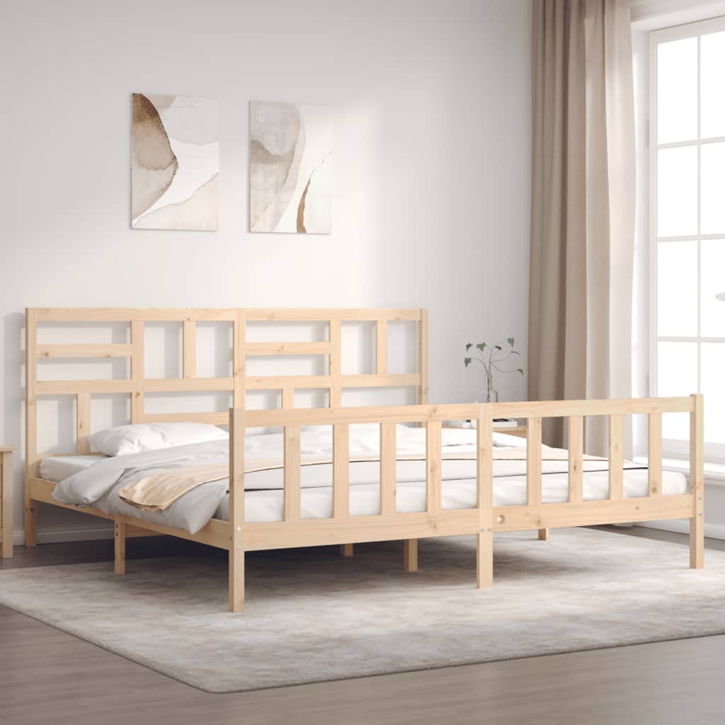 Sengeramme med hodegavl Super King heltre