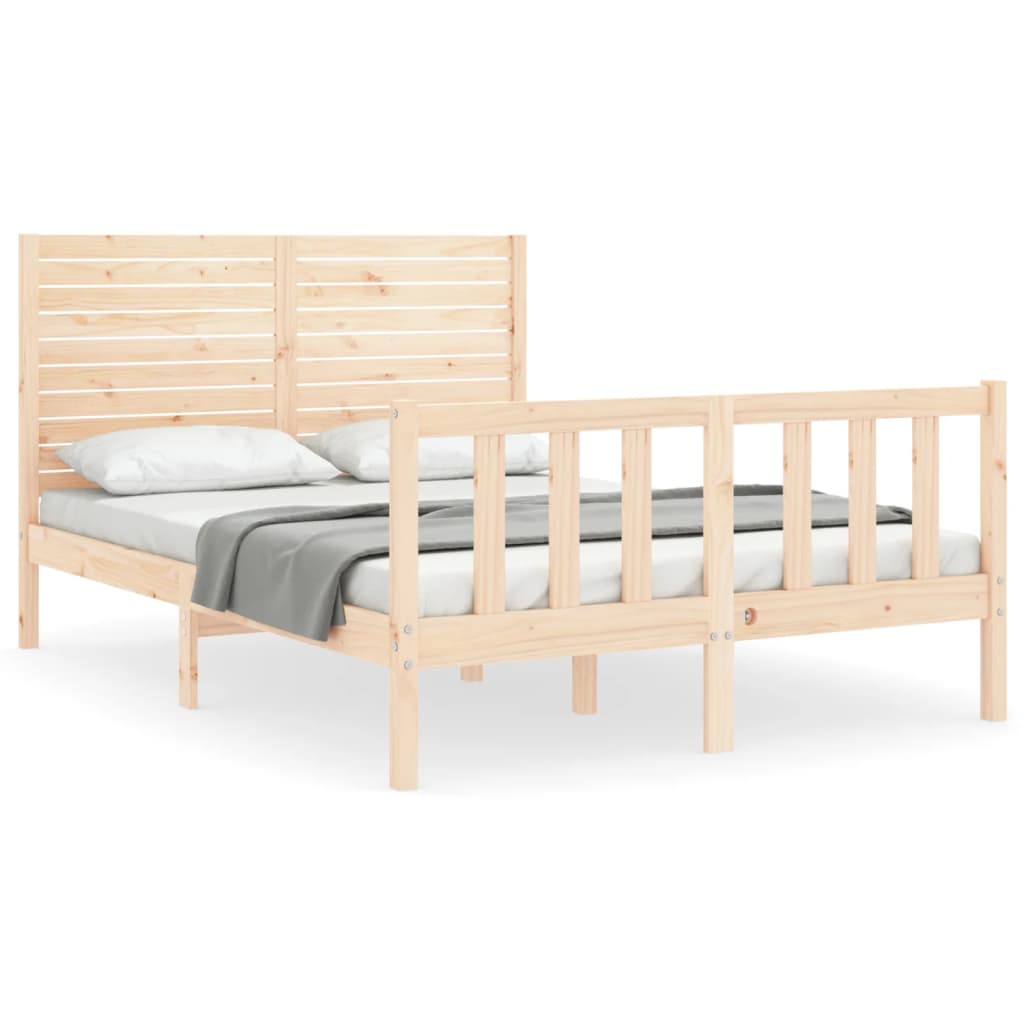 Sengeramme uten madrass 140x200 cm heltre furu