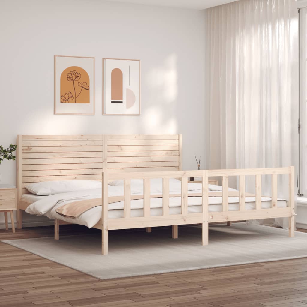 Sengeramme med hodegavl Super King heltre
