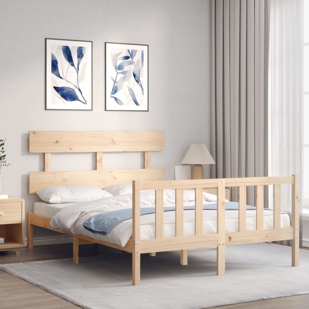 Sengeramme med hodegavl small double heltre