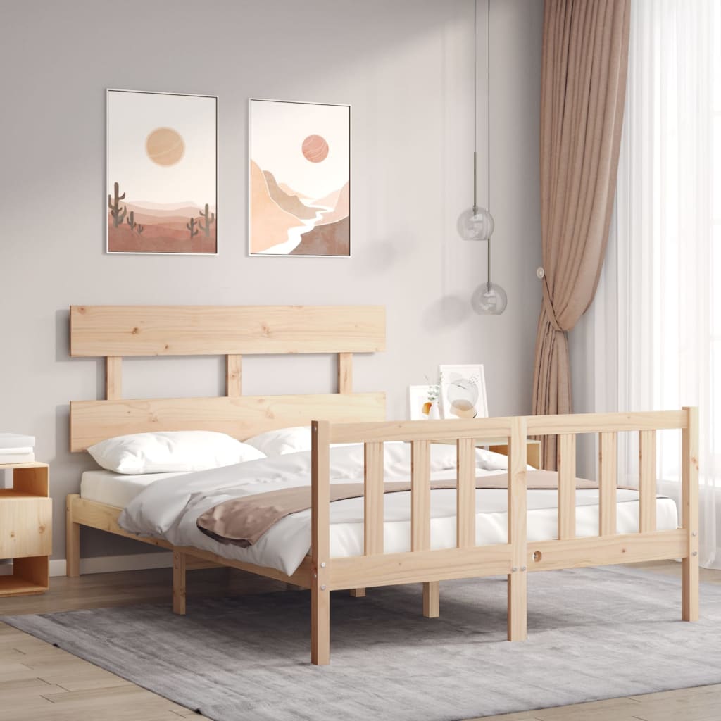 Sengeramme med hodegavl small double heltre