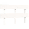 Sengeramme med hodegavl hvit small double heltre