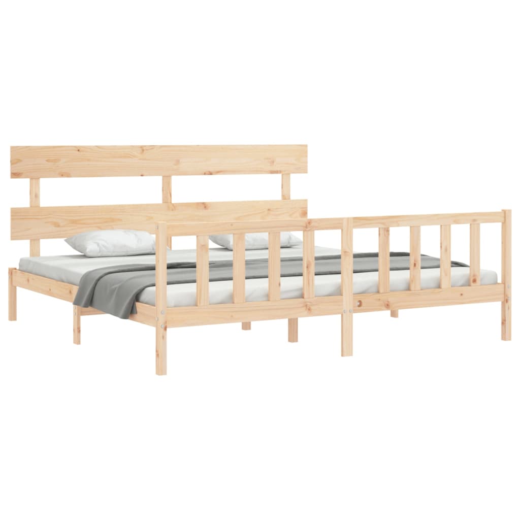 Sengeramme med hodegavl Super King heltre