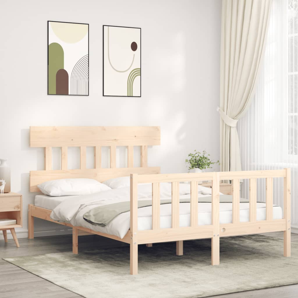 Sengeramme med hodegavl small double heltre
