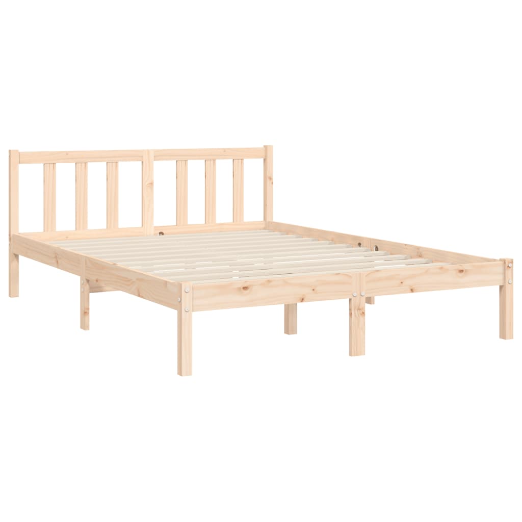 Sengeramme uten madrass 140x200 cm heltre furu
