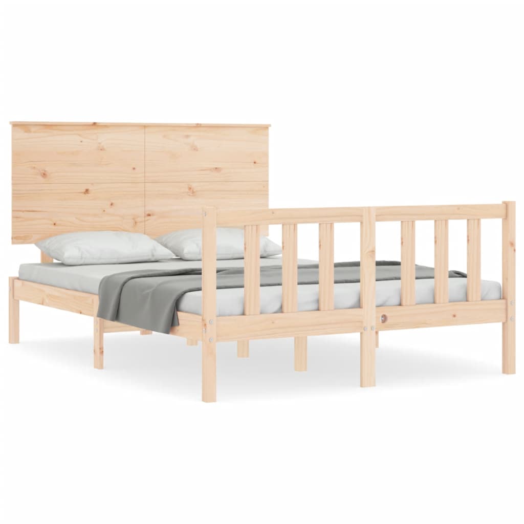 Sengeramme med hodegavl small double heltre