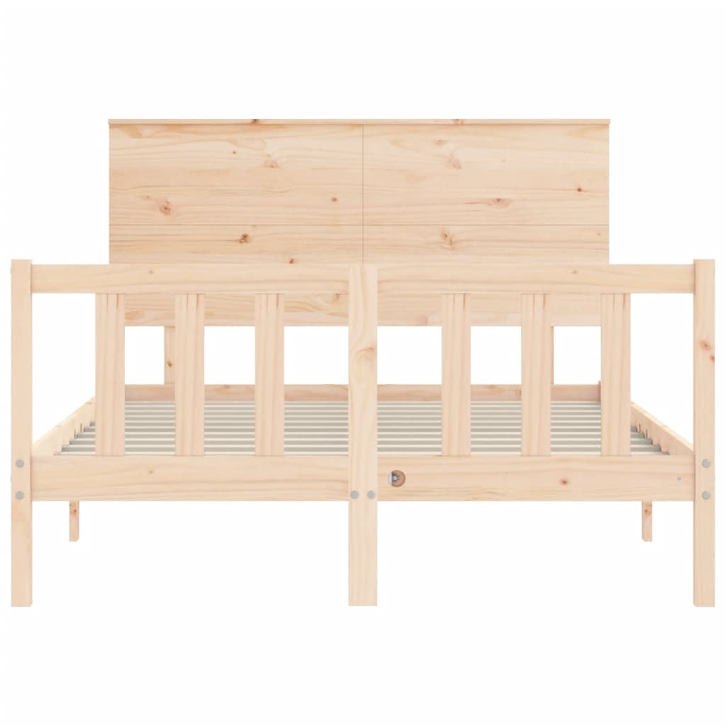 Sengeramme med hodegavl small double heltre