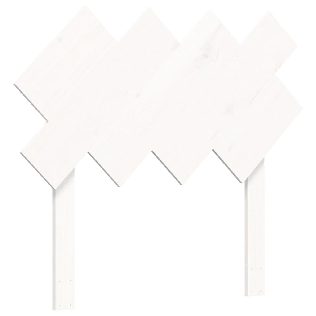 Sengeramme uten madrass hvit 90x200 cm heltre furu