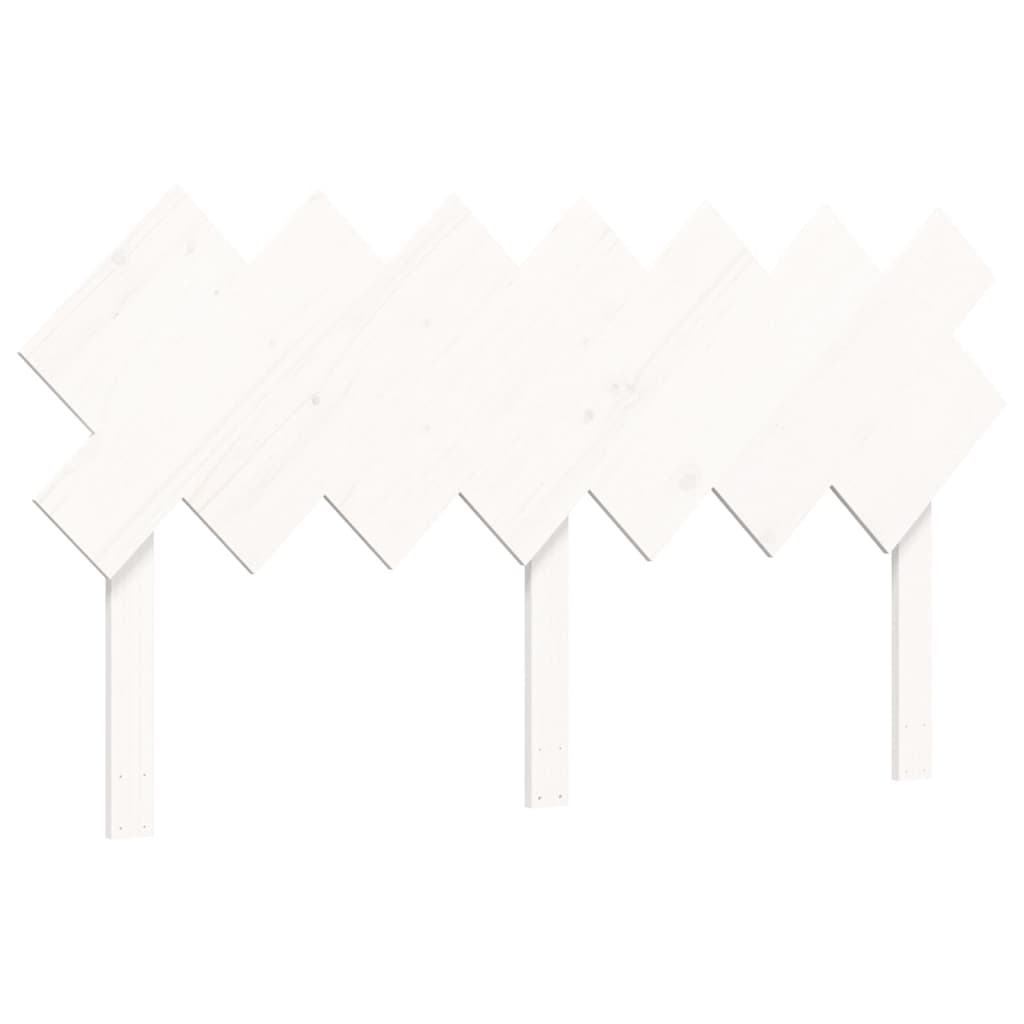 Sengeramme uten madrass hvit 140x200 cm heltre furu