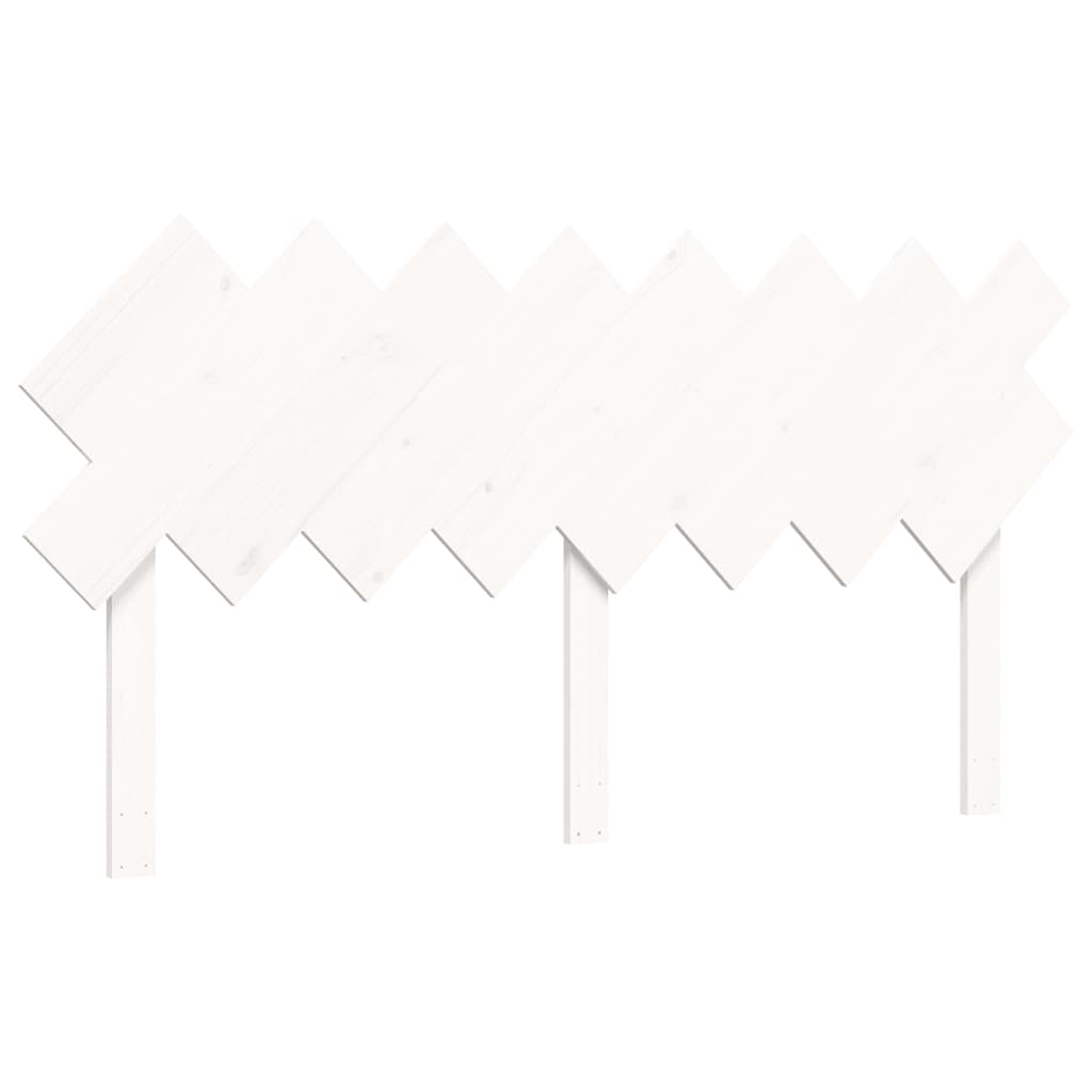 Sengeramme uten madrass hvit 160x200 cm heltre furu