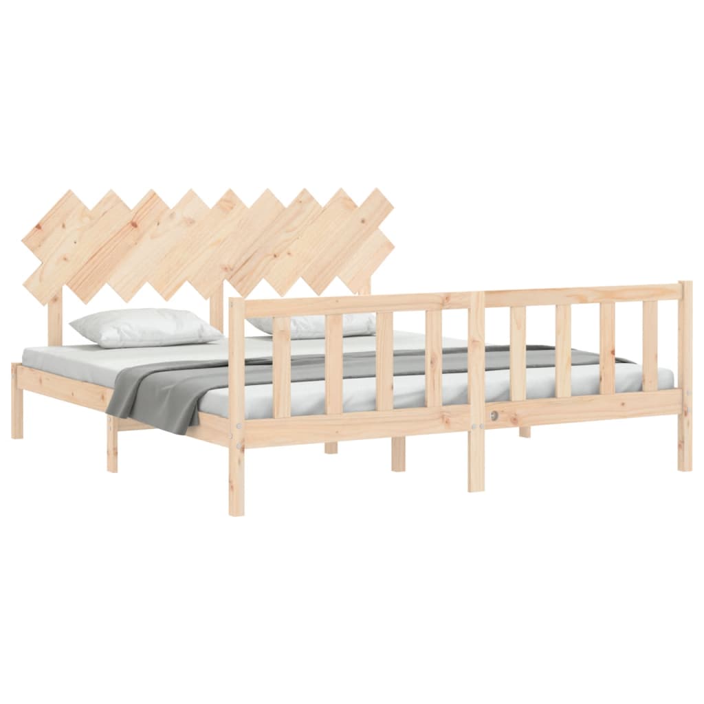 Sengeramme med hodegavl Super King heltre