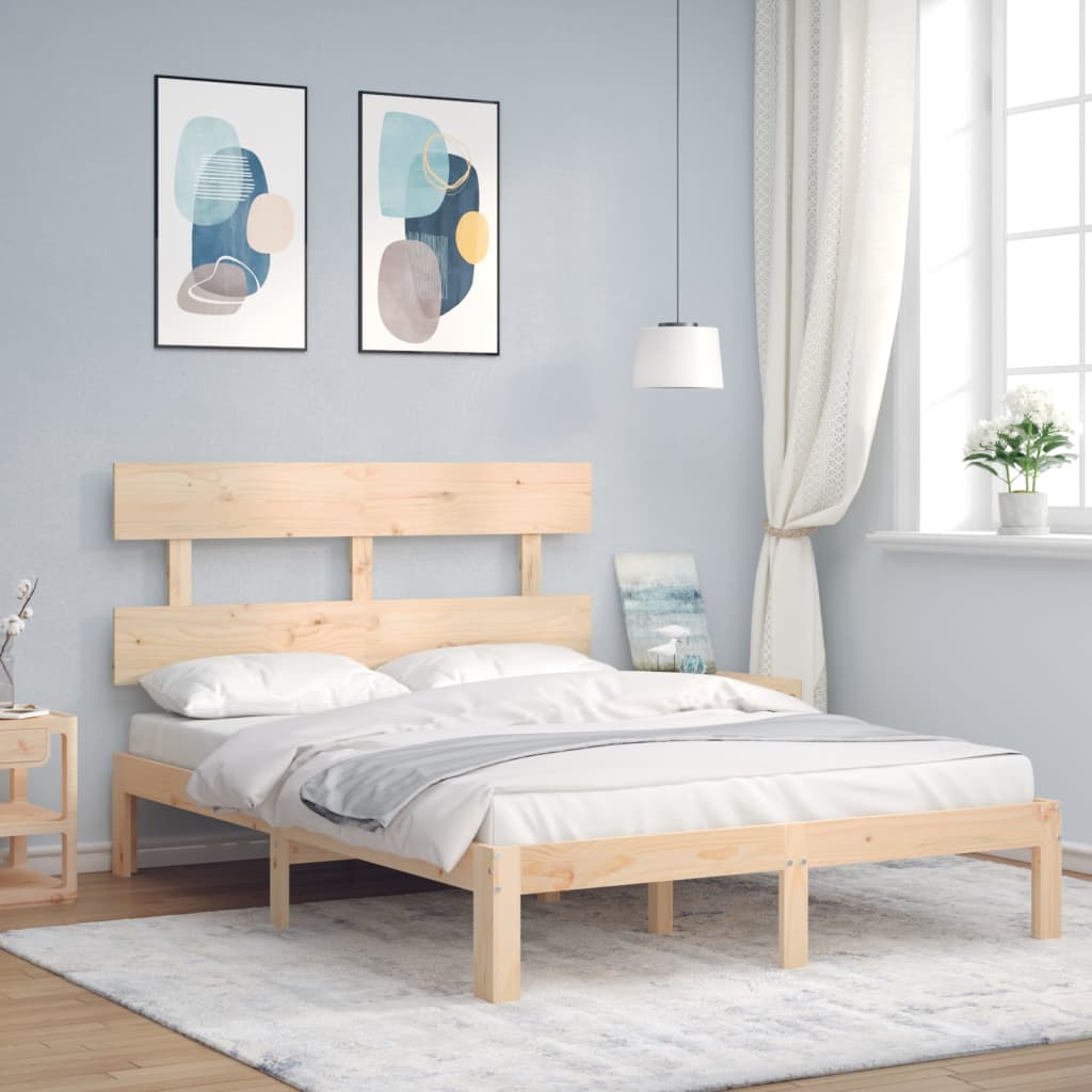 Sengeramme med hodegavl small double heltre