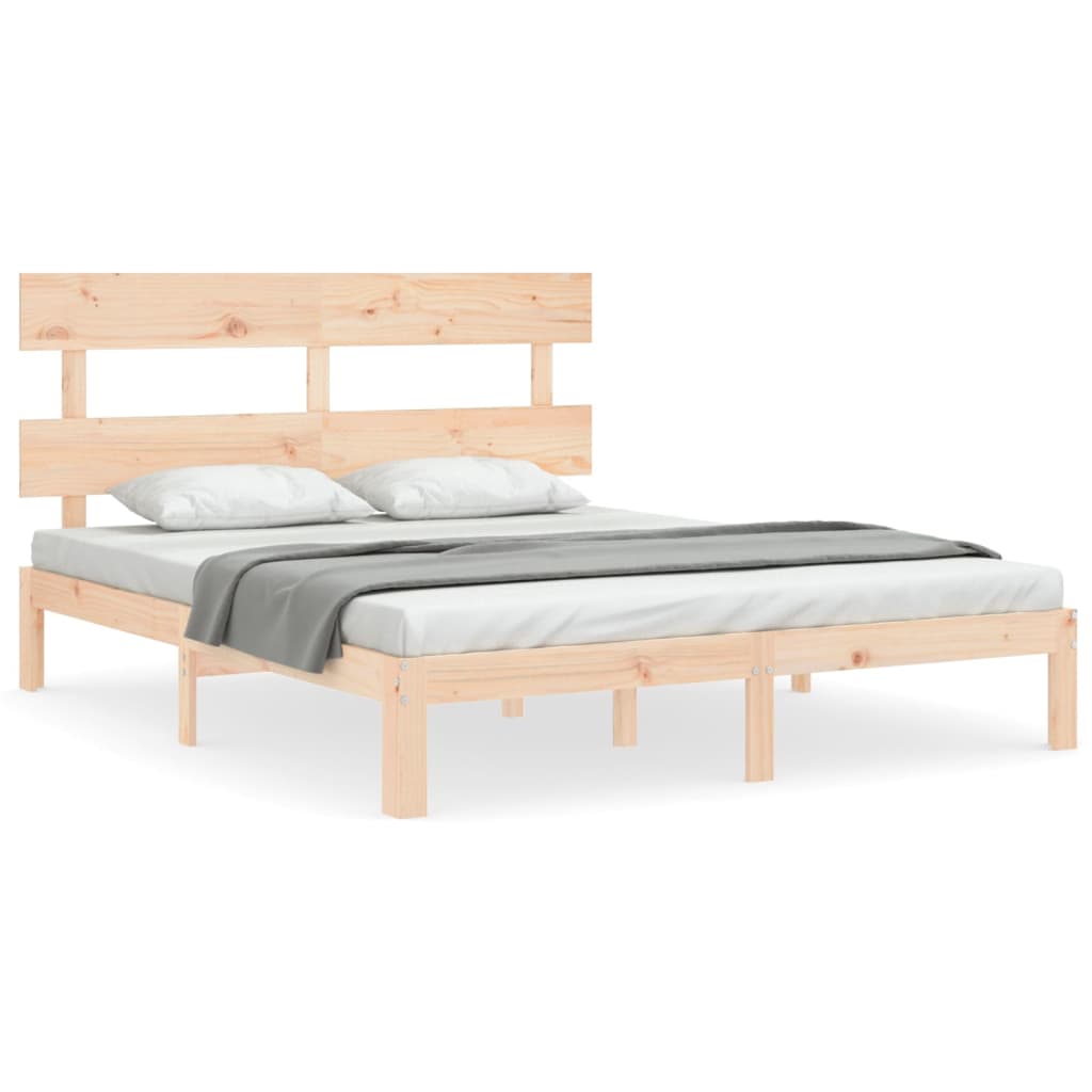 Sengeramme med hodegavl King Size heltre